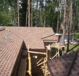 Настил кровли в Комарово