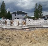 Кладка газобетона в Киссолово