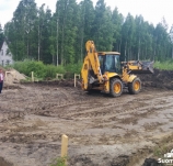Начало строительства в Кандикюля