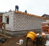 Гостевой дом и основное строительство