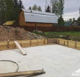 Новый дом из керамзитобетонного камня