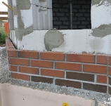 Облицовка газобетонного дома