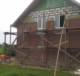 Облицовка дома