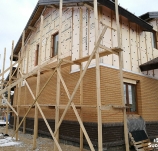 Облицовка дома кирпичом RAUF