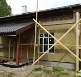 Утепление керамзитобетонного дома