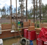 Кладка подходит к перемычкам