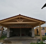 Закончили кровлю