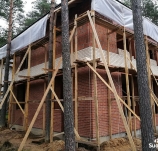 Облицовка дома в Белоострове