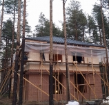 Облицовка дома в Белоострове