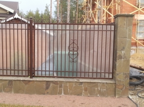 Забор и облицовка в Энколово