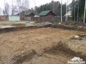Новый дом из керамзитобетонного камня