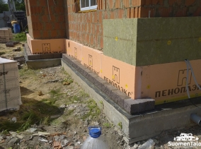 Облицовка дома в Петергофе