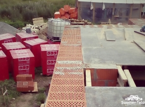 Строительство дома из кирпича