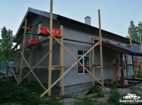 Утепление керамзитобетонного дома