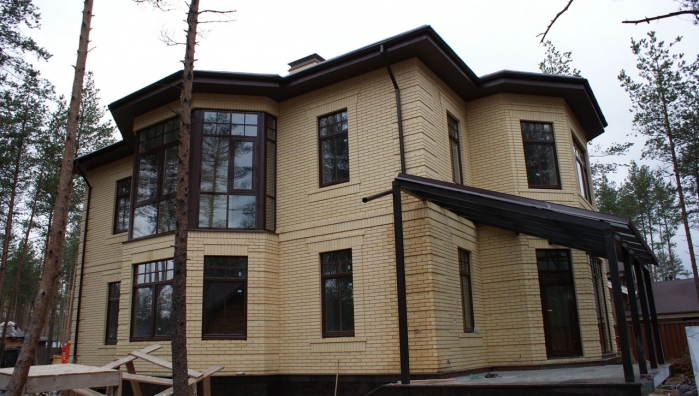 Облицовка дома в Энколово (1)