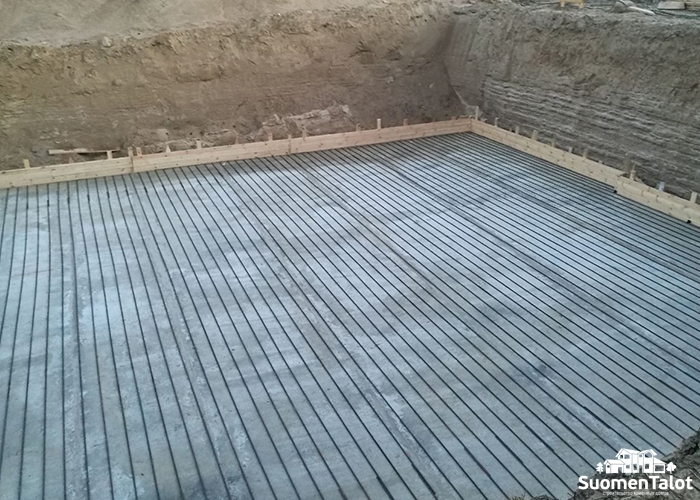 Устройство фундамента SuomenTalot Санкт-Петербург