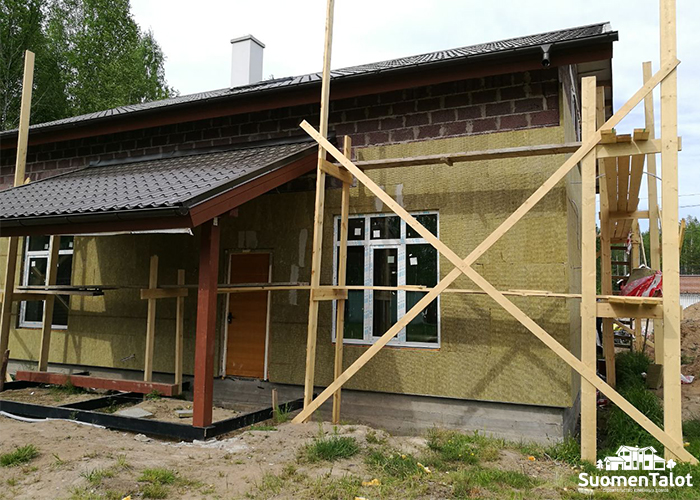 Дом из керамзитобетона SuomenTalot