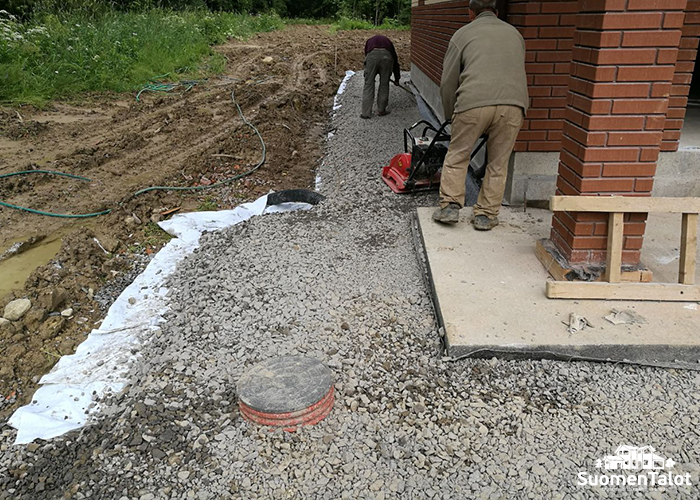 Благоустройство участка SuomenTalot