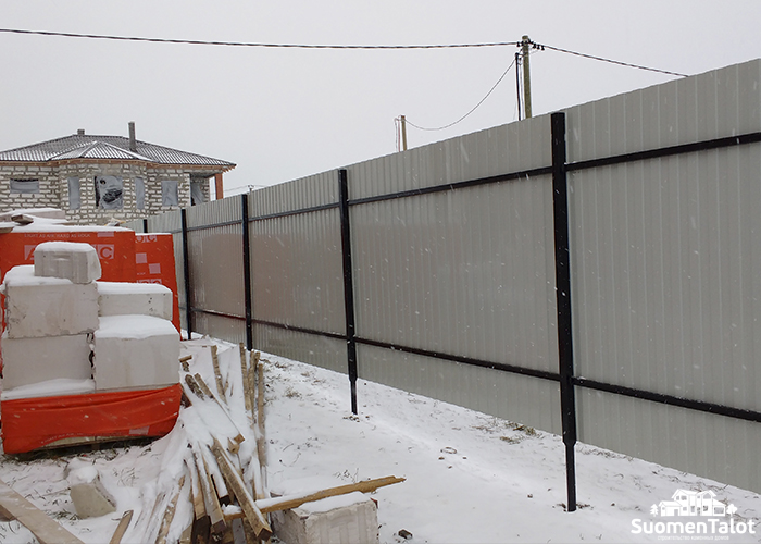 Строительство дома из газобетона SuomenTalot