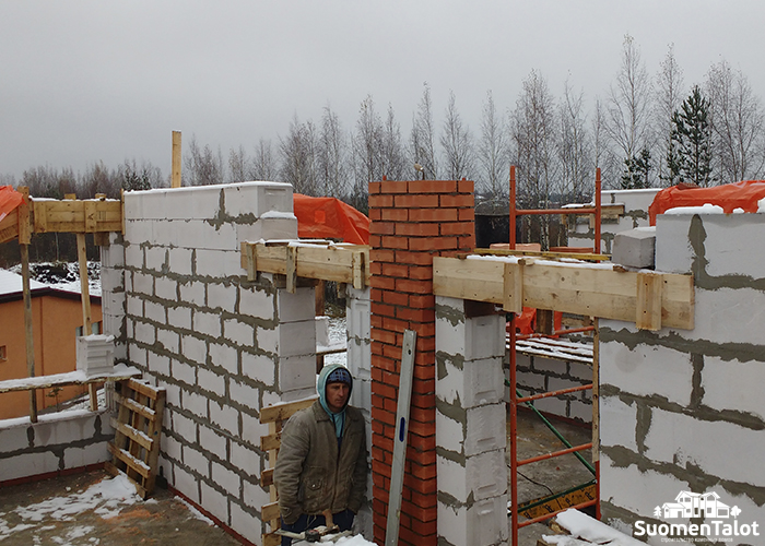 Строительство из газобетона SuomenTalot