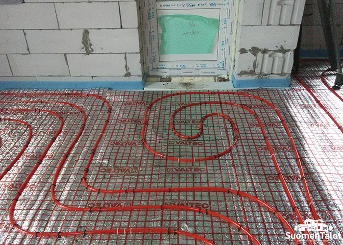 Устройство коммуникаций в коттедже Санкт-Петербург SuomenTalot