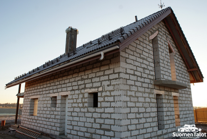 Дом из газобетона строительство Санкт-Петербург