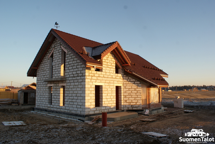 Дом из газобетона строительство Санкт-Петербург